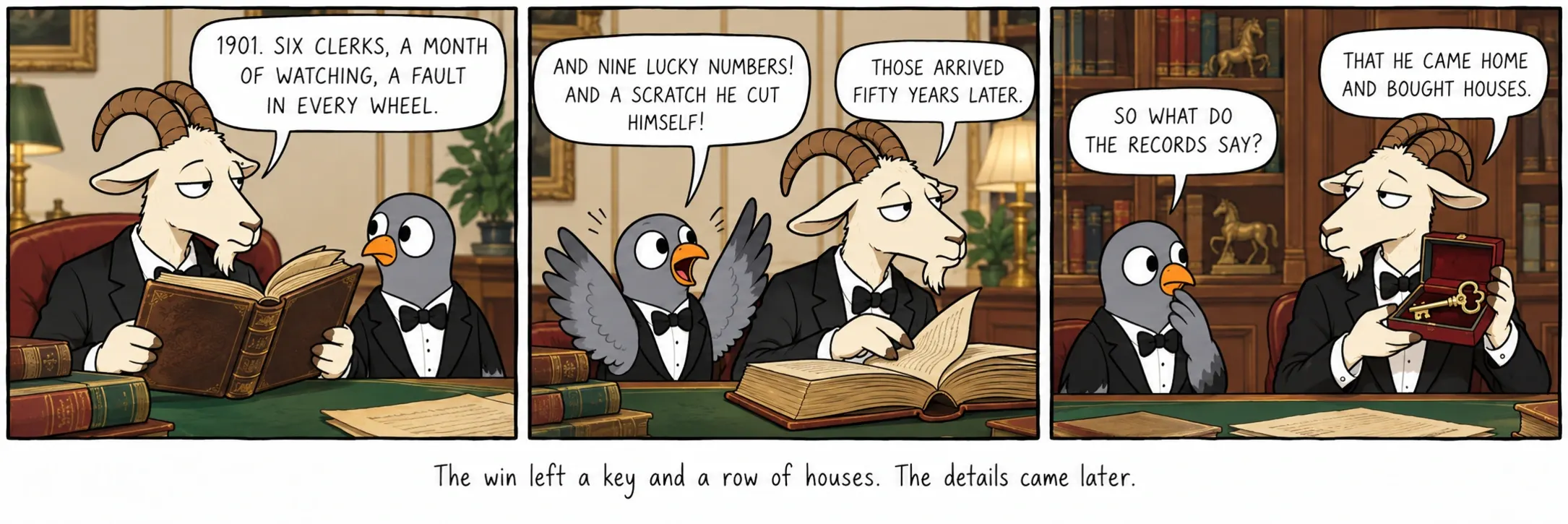 The win left a key and a row of houses. The details came later.